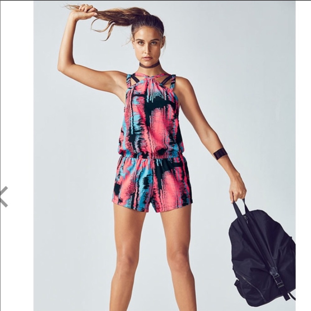 Fabletics Romper NWT size Large